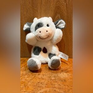Spark Create Imagine 8” Plush Cow Rattle Crinkle Ears Sensory Toy Unisex Walmart